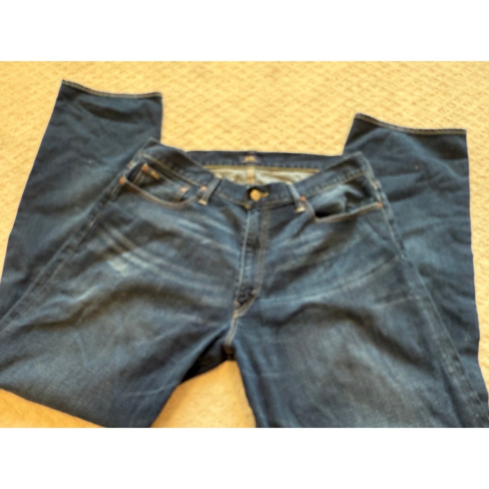 Polo Ralph Lauren Denim Jeans‎ Dark Wash Classic Style 36 x 34 Baggy